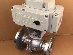 法兰电动球阀Q941F-16 电动二通球阀