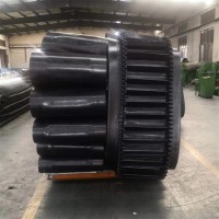 质量好的爬坡大倾角波状挡边带 耐用波形输送带制造厂家