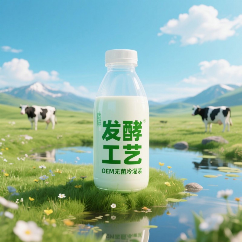河北无菌冷灌装发酵酸奶乳饮料代加工