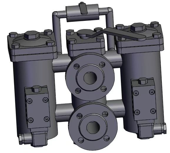 液压双筒过滤器2SGLQ110-250A20a-1