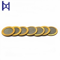 定制铜包边不锈钢丝网滤片