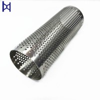 尺寸可定制304不锈钢冲孔网筒