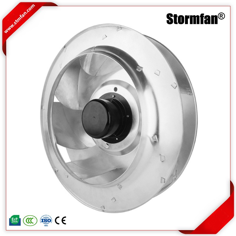 斯托姆280mm空气净化器后倾离心风机防水低噪音网络机柜