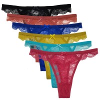 跨境希音性感蕾丝丁字裤镂空低腰女士内裤云梦妮内裤