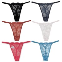 跨境外贸蕾丝性感情趣女士丁/T字裤 云梦妮内裤