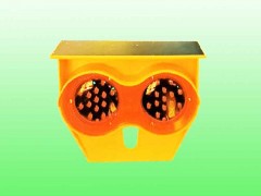 新款太阳能同步警示灯 高速公路仿生猫眼警示灯报价