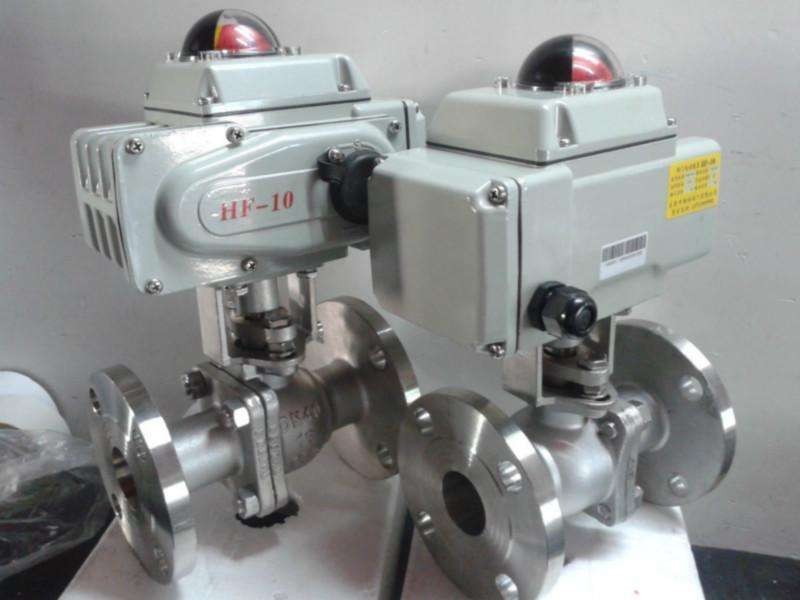 法兰电动球阀Q941F-16 电动二通球阀