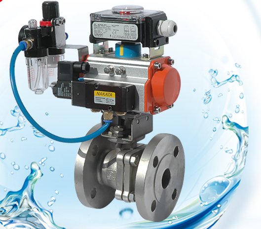 气动软密封法兰球阀