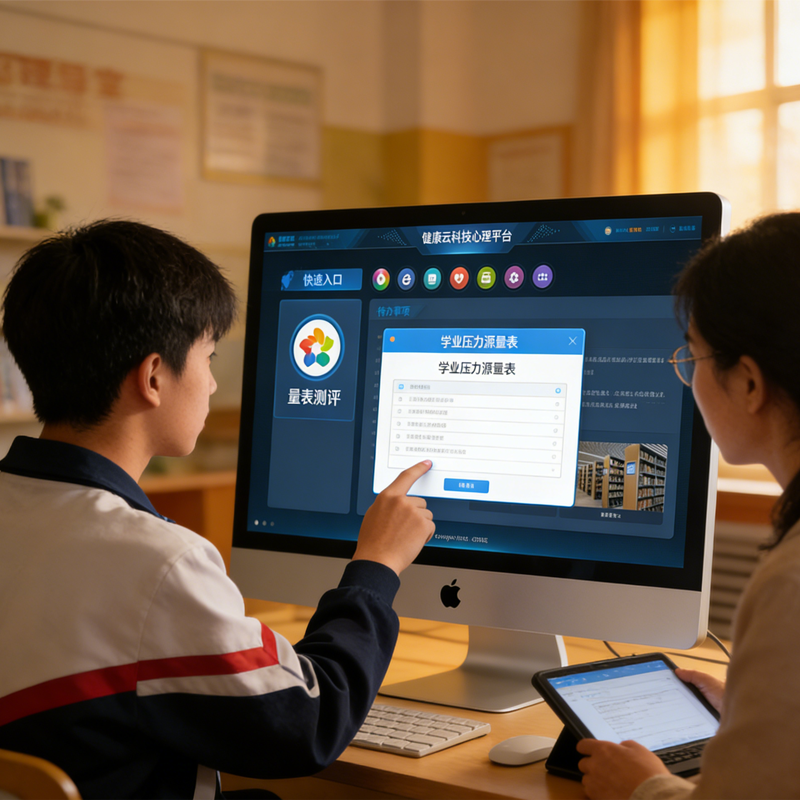 心理健康云平台｜云端精准测评，科学守护心灵