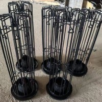 布滤袋笼有机硅电泳漆不锈钢喷塑除尘龙骨架