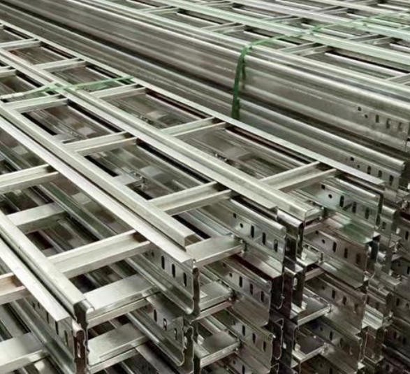 镀锌梯式热浸锌梯形桥架 防火走线架线槽