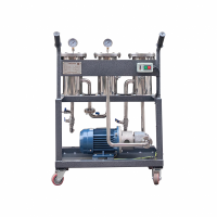 聚赫JHGL-20移动式滤油小车，三级过滤，过流部件全不锈钢