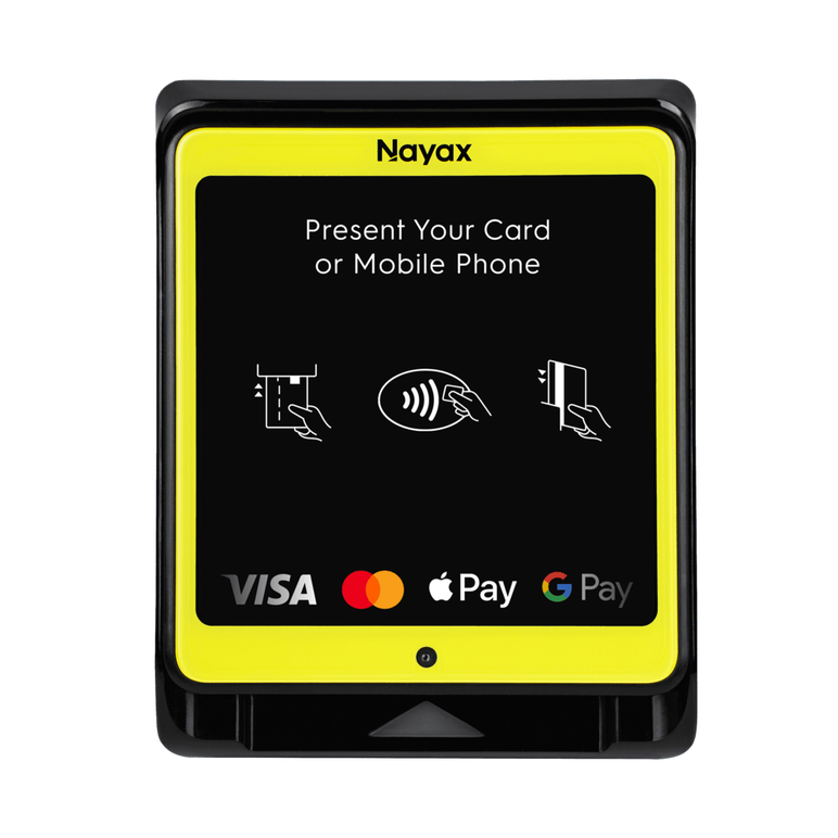 Nayax海外支付VPOS Media mini非现金支付