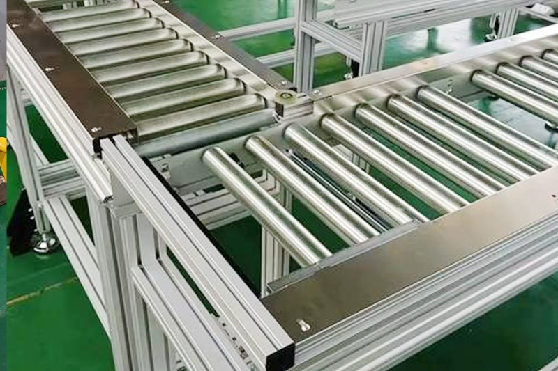 铭诚自动化滚筒流水线，滚筒输送机定制