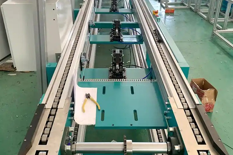 铭诚自动化倍速链厂家专业定制各类倍速链输送机