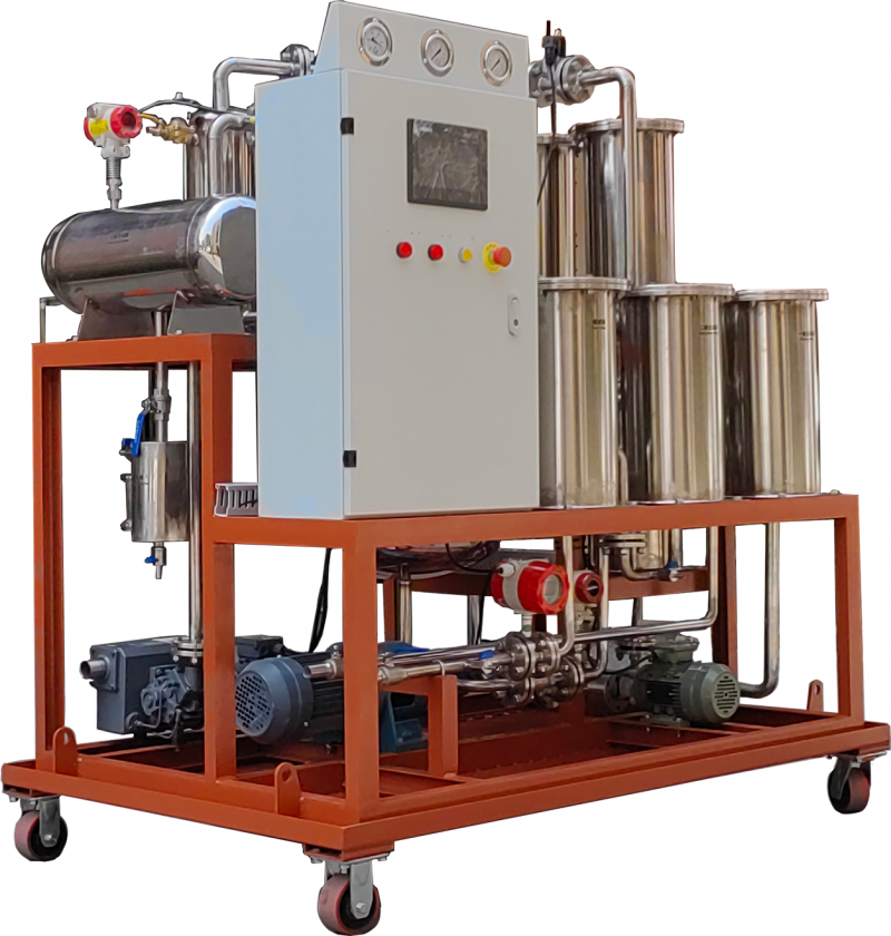 聚赫 ZKYJ‑1.8 EH 抗燃油滤油机，过流部件不锈钢