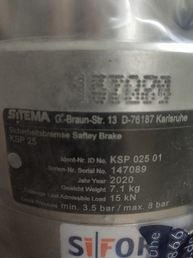 德国SITEMA制动器