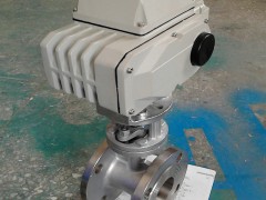 电动法兰蝶阀D941X-10 不锈钢蝶阀
