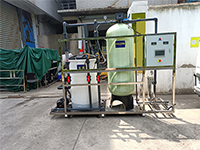 海虞电池片生产软化水设备/软化水质/离子交换软水器